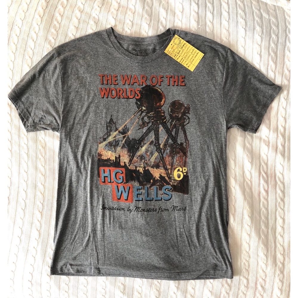 Out of Print War of the Worlds T-Shirt NWT